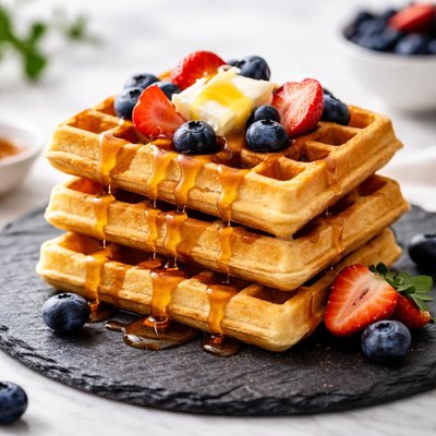 Buttermilk waffles