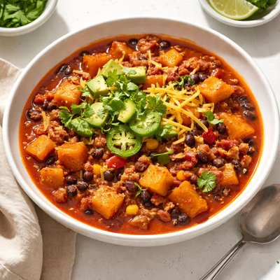 Butternut squash chili