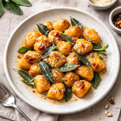 Butternut squash gnocchi