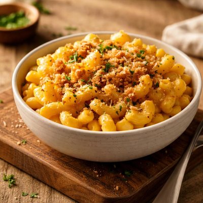 Butternut squash mac and cheese