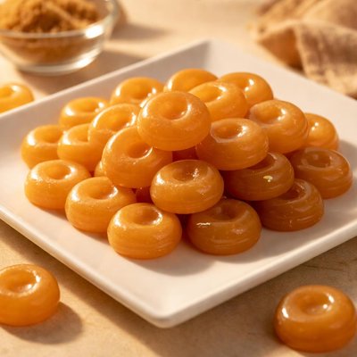 Butterscotch hard candy