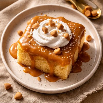 Butterscotch pudding cake