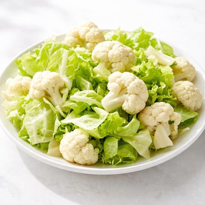 Cabbage and cauliflower