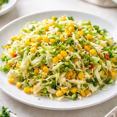Cabbage and corn mix