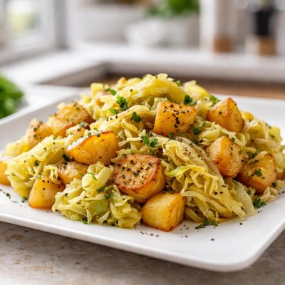 Cabbage and potatoes