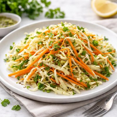 Cabbage carrot salad