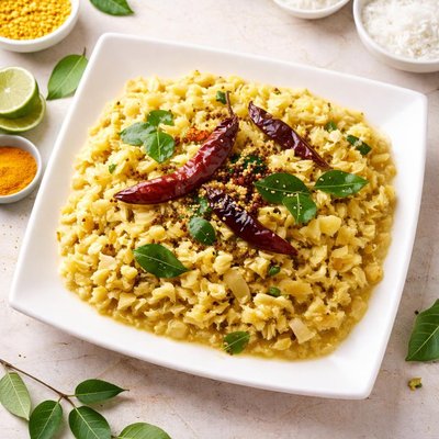 Cabbage coconut kootu