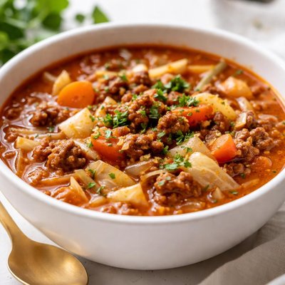 Cabbage roll soup