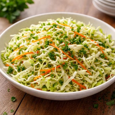 Cabbage salad no dress