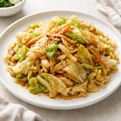 Cabbage stir fried