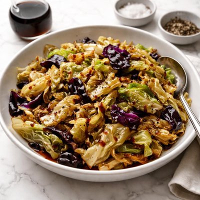 Cabbage with balsamic vinegar