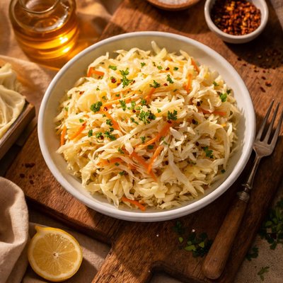 Cabbage with vinegar