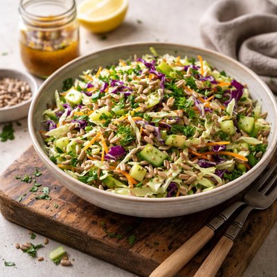 Cabbge salad with vinigrette