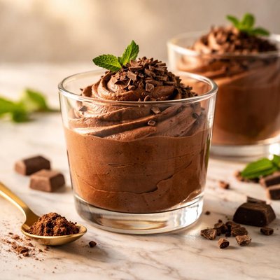 Cacao chocolate mousse