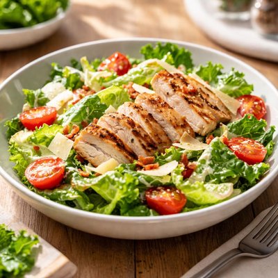 Caesar salad without croutons