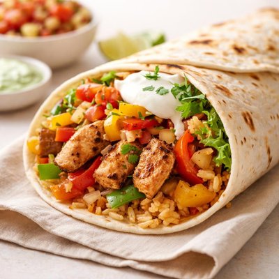 Cafe rio chicken fajita