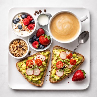 Cafe sans sucre avec lait