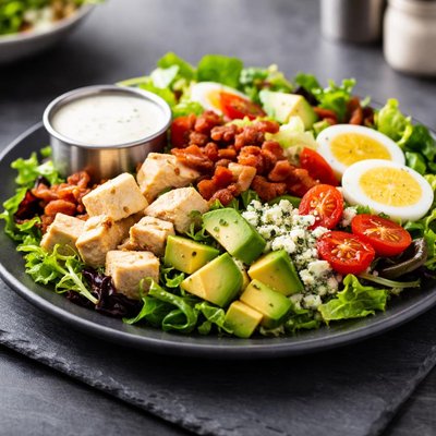 Cafe zupas half california cobb with ranch