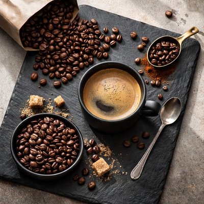 Caffe aurora italian blend dark roast