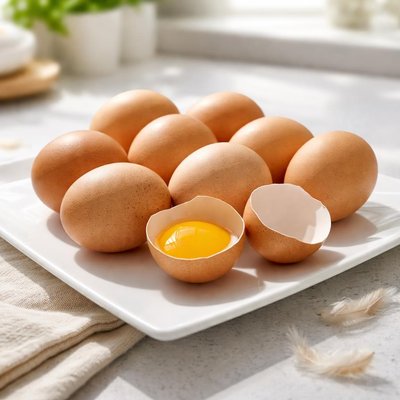 Cage free brown eggs