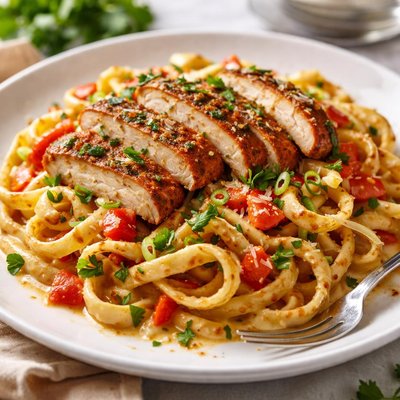 Cajun chicken pasta