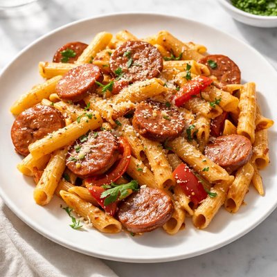 Cajun sausage pasta