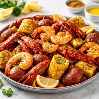 Cajun seafood boil