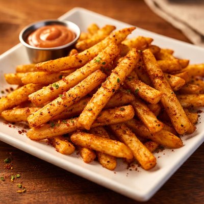 Cajun seasoned fries