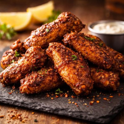 Cajun seasoning wings