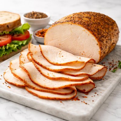 Cajun turkey lunchmeat