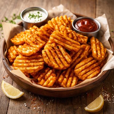 Cajun waffle fries