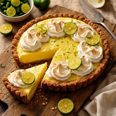Calamansi pie