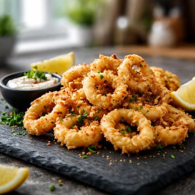 Calamares en la eirfyer