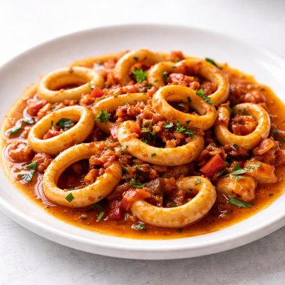 Calamares en salsa