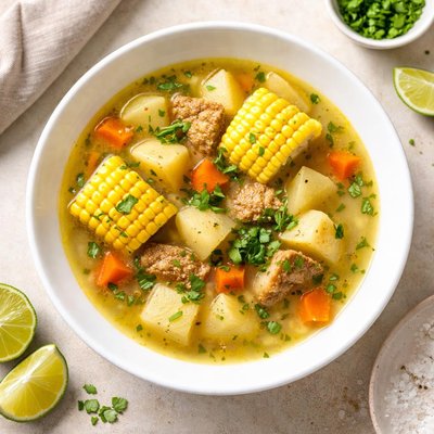 Caldo de papas