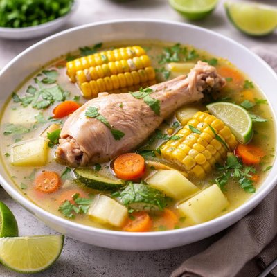 Caldo de pollo