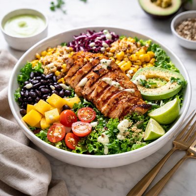 Cali press baja salad