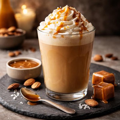 Califia salted caramel almond latte