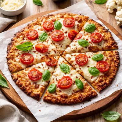 Califlower pizza crust