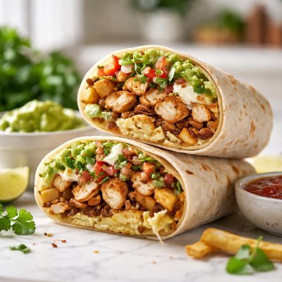 California chicken burrito