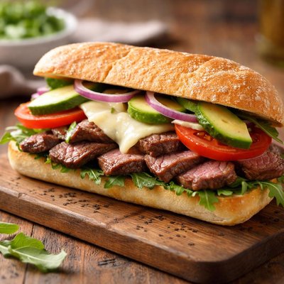 California steak sandwich