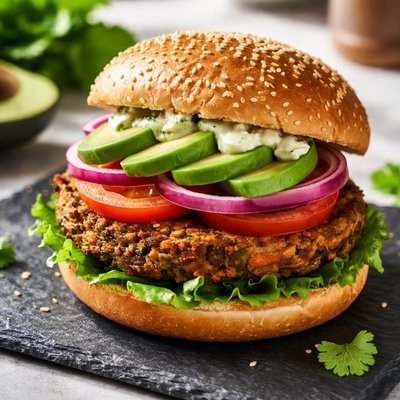 California veggie burger