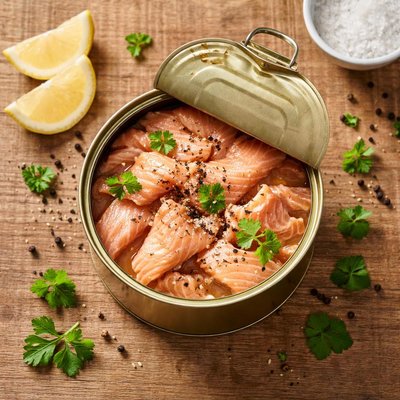 Can of salmon