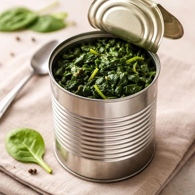 Can spinach