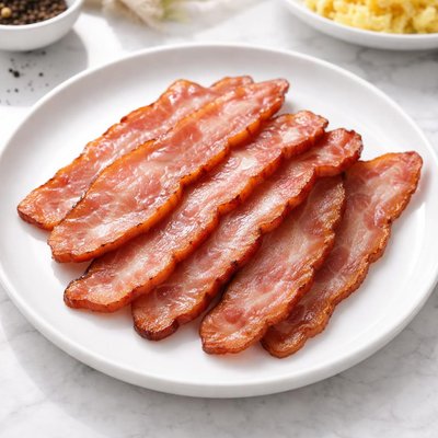 Canadian bacon strip
