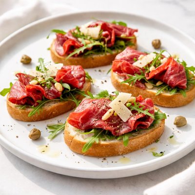Canape de carpaccio