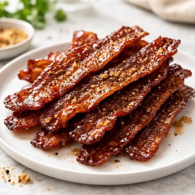 Candied bacon