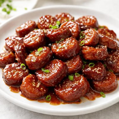Candied kielbasa