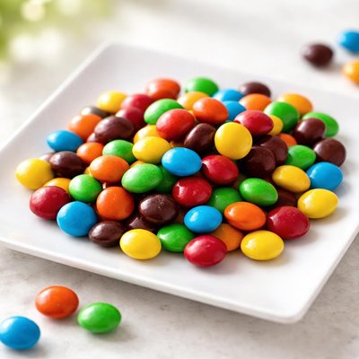 Candy coated chocolate