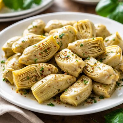 Canned artichoke hearts